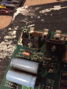 Replaced 39k ohm 1 watt resistor with a sturdier 2 watt counterpart