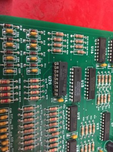 Socketed new U20 for missing switch column issue.