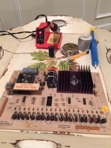 Solenoid Driver Board Prepped for Upgrades