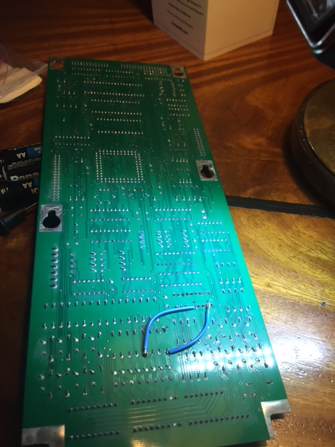 Jumpers tied on CPU to bring back missing columns