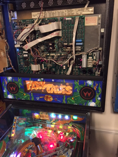 Working DMD in Fish Tales after repair to DMD Controller board.